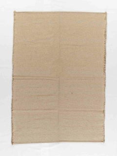 Alfombra tejida lisa 1.30m x 2m beige en internet