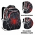 Mochila de Costas Escolar Spider Dark Aranha na internet