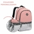 Mochila Feminina Metalizada Escolar Rosa - IsKids Brinquedos