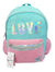 Mochila Juvenil Feminino Holográfico Love Escolar Passeio - IsKids Brinquedos