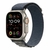 Apple Watch Ultra 2 [GPS + Cellular 49mm] Titanium Case with Blue Alpine Loop Medium ou Large