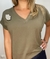 Remera Kiss verde militar - comprar online