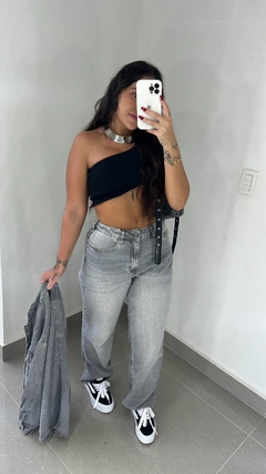 CALÇA WIDE LEG BARRA A FIO - comprar online