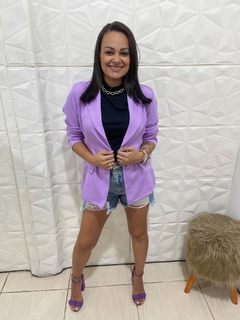 BLAZER ALFAITARIA LILAS na internet