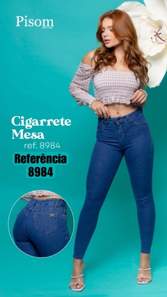 CALÇA JEANS CIGARRETE BASICA