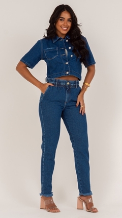 CAMISA CROPED JEANS - comprar online