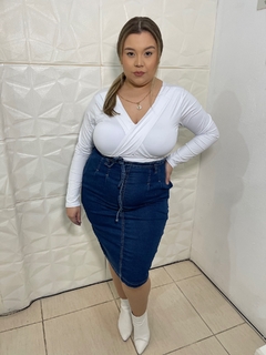 SAIA JEANS MIDI