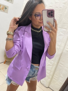 BLAZER ALFAITARIA LILAS