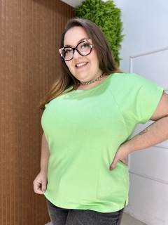 BLUSA AMPLA NAPOLES VERDE CLARO