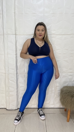 LEGGING POLIAMIDA 3D AZUL BIC