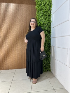 VESTIDO TRÊS MARIAS PRETO