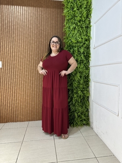 VESTIDO TRÊS MARIAS VERMELHO