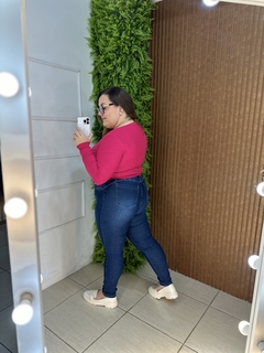 CALÇA JEANS BÁSICA PLUSSIZE - comprar online