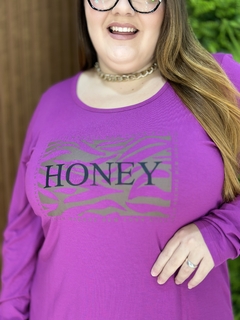 BLUSA VISCOLYCRA HONEY FUCSIA