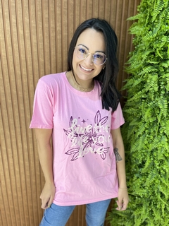 T-SHIRT FIVE THE LIFE ROSA CHICLE