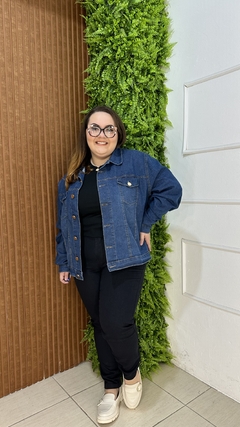 JAQUETA JEANS PLUSSIZE