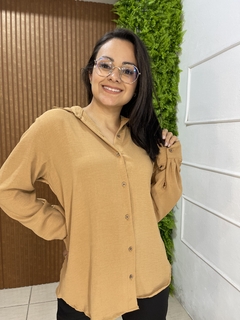 CAMISA DUNA BEGE ESCURO - comprar online