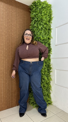 CALÇA JEANS BÁSICA PLUSSIZE