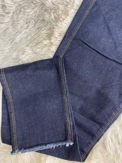 CALÇA JEANS ESCURA FRANJINHA - comprar online