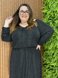 VESTIDO PLUSSIZE LUREX na internet