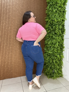 CAPRE JEANS PLUSSIZE COM CINTINHO DE JEANS - comprar online