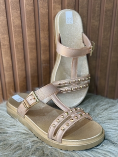 RASTEIRA ZAXY REBEL SLIDE DOURADO