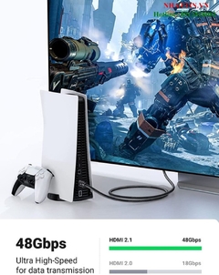 Imagem do Cabo HDMI 2.1 8k Ultra HD 1 Metro