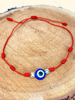 PULSERA OJO 7 NUDOS / P47