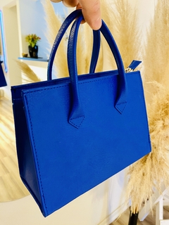 MINI BAG / AZUL - HOT CARAMEL MAYORISTA