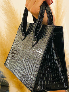 MINI BAG / CHAROL CROCO