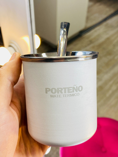 MATE PORTEÑO TÉRMICO ACERO INOXIDABLE - tienda online