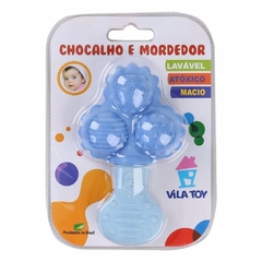 CHOCALHO MORDEDOR VILA TOY AZUL