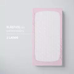 Imagem do LENÇOL AVULSO 200 FIOS MAMI COM ELÁSTICO ROSA