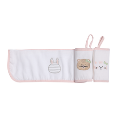 PANINHO DE BOCA GIFTS PAPI FRIENDS COM PRENDEDOR DE CHUPETA 3 UND ONCINHA E GATINHA - loja online