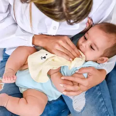 PANINHO DE BOCA ATOALHADO URSO AZUL