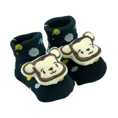 MEIA SOQUETE WINSTON FUN SOCKS MACAQUINHO