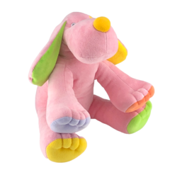 PELÚCIA CACHORRO CHOCO ANJOS BABY ROSA - comprar online