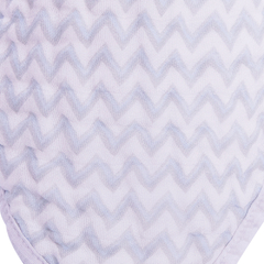 BABADOR BANDANA SOFT PREMIUM PAPI BABY CHEVRON AZUL 2 UND na internet