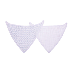 BABADOR BANDANA SOFT PREMIUM PAPI BABY CHEVRON AZUL 2 UND