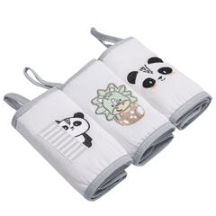 PANINHO DE BOCA GIFTS PAPI FRIENDS COM PRENDEDOR DE CHUPETA 3 UND PANDA E DINO - comprar online