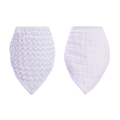 BABADOR BANDANA SOFT PREMIUM PAPI BABY CHEVRON AZUL 2 UND - comprar online