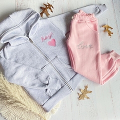 Campera Hey! Frisa niña - comprar online