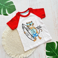 Remera Monchi Bebe 6-9m