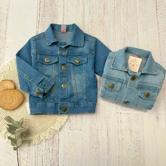 Campera de jean bebe/a unisex