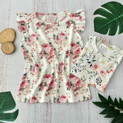 Remera Floral Niña