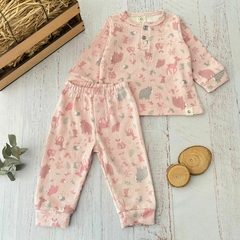 Conjunto Sleep Bosque Rosa