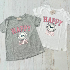 Remeras talle 4 Estampas m/c niña - Mini Me Baby and Kids