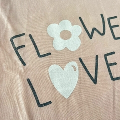 Remera Flower Lover beba - comprar online