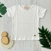 Remera lisa blanca bebe