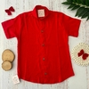 Camisa Lino Roja Niño